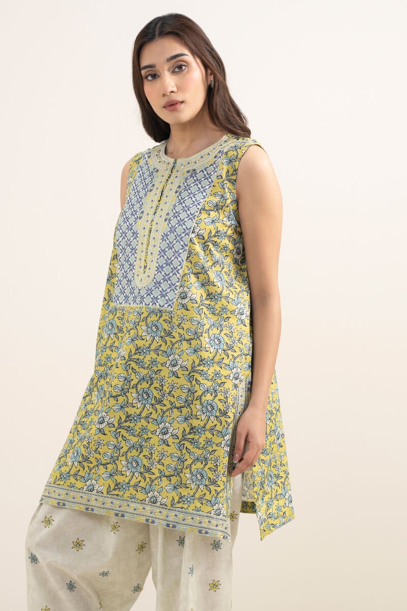 2 Piece - Embroidered Dobby Suit