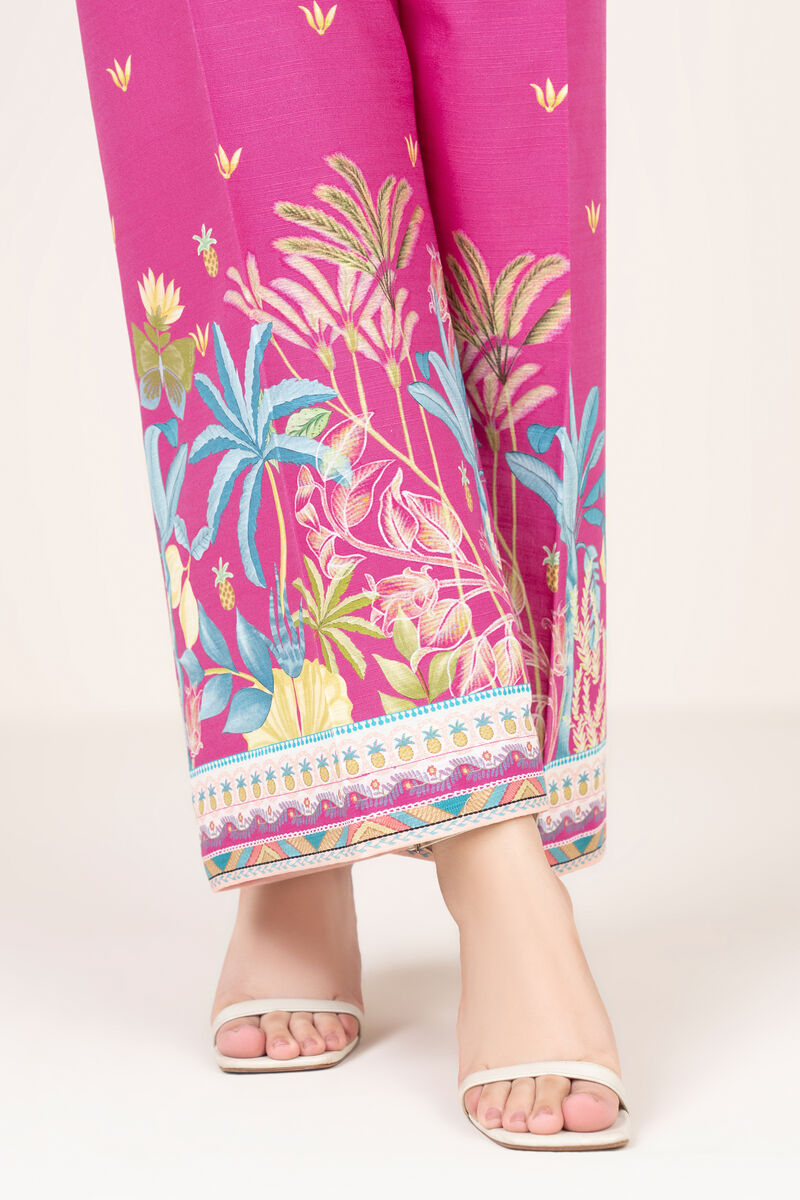 Printed Khaddar Culottes