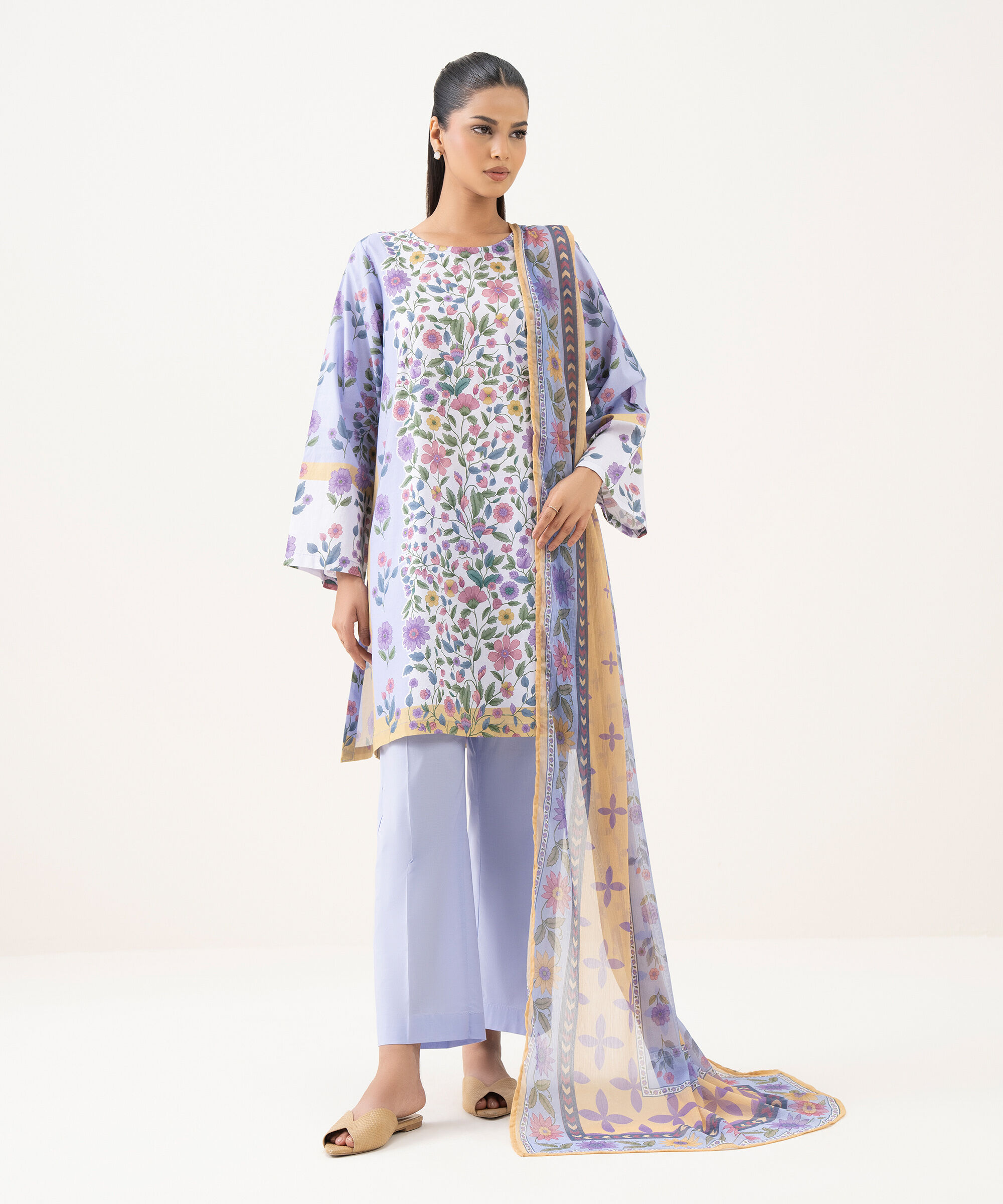 Printed Dupatta 3PDFW25V215D