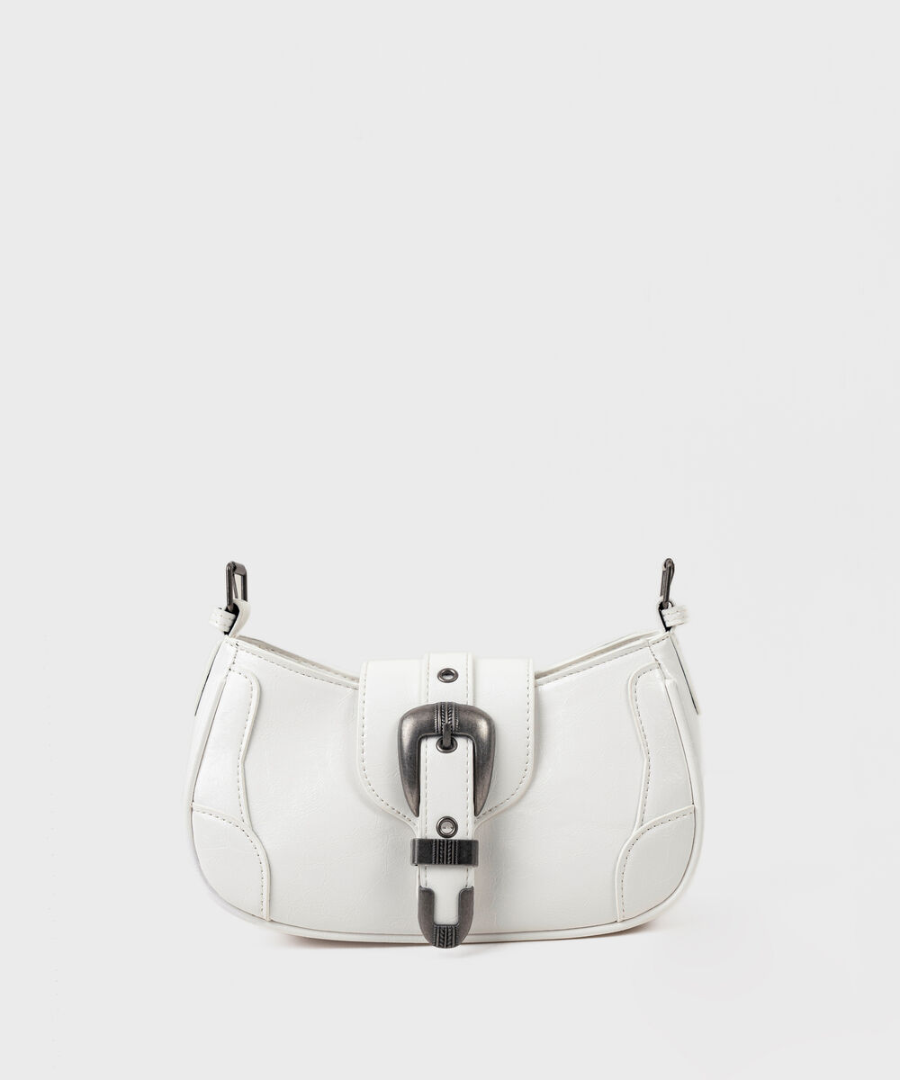 Women's Off White Shoulder Bag