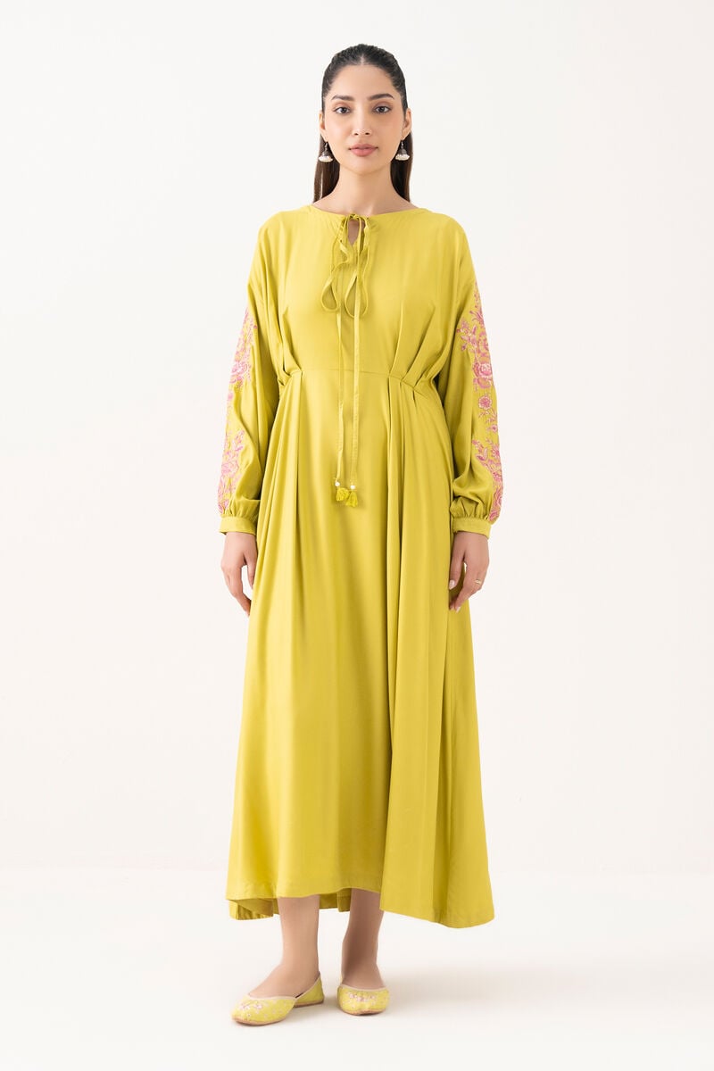 Embroidered Cambric Flared Shirt