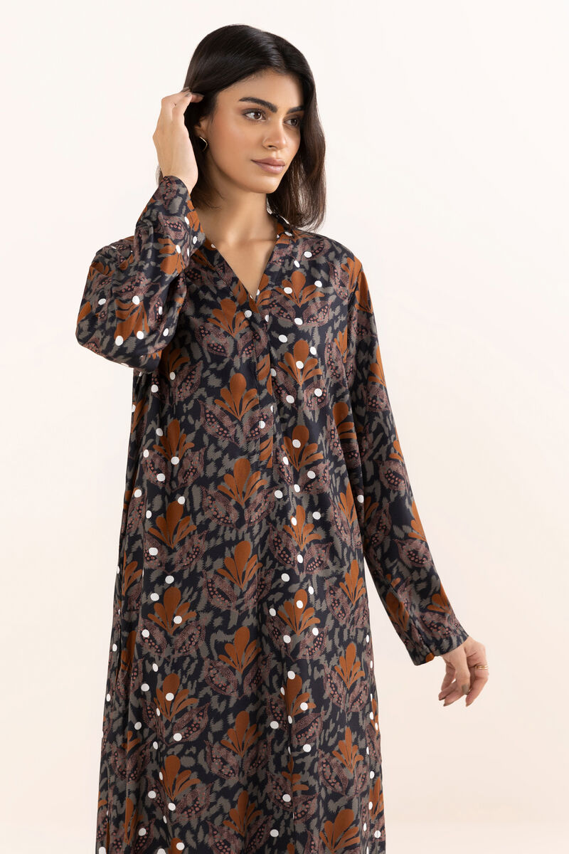 Printed Arabic Lawn Shirt