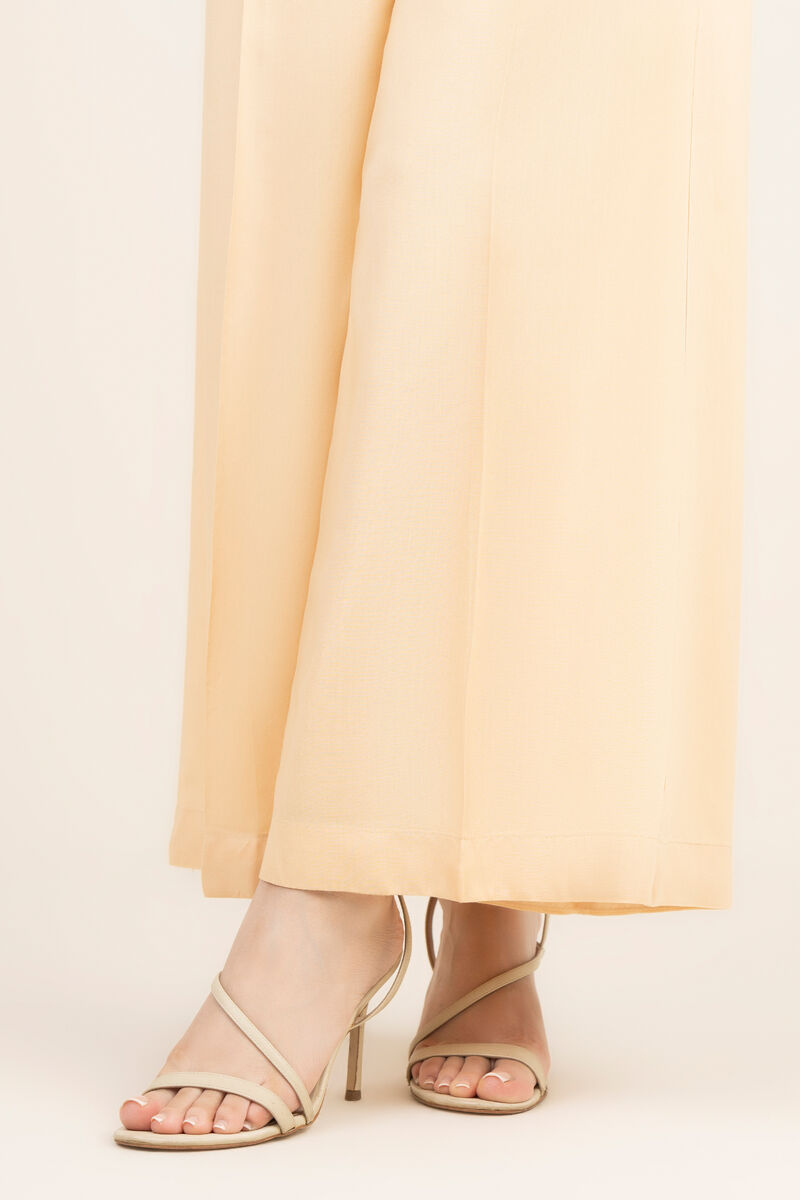 Viscose Linen Flared Pants