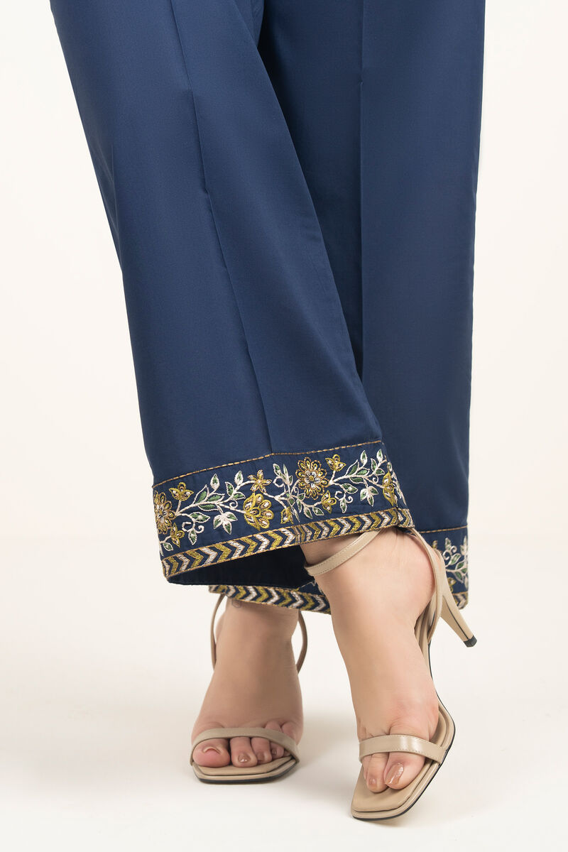 Embroidered Cambric Culottes