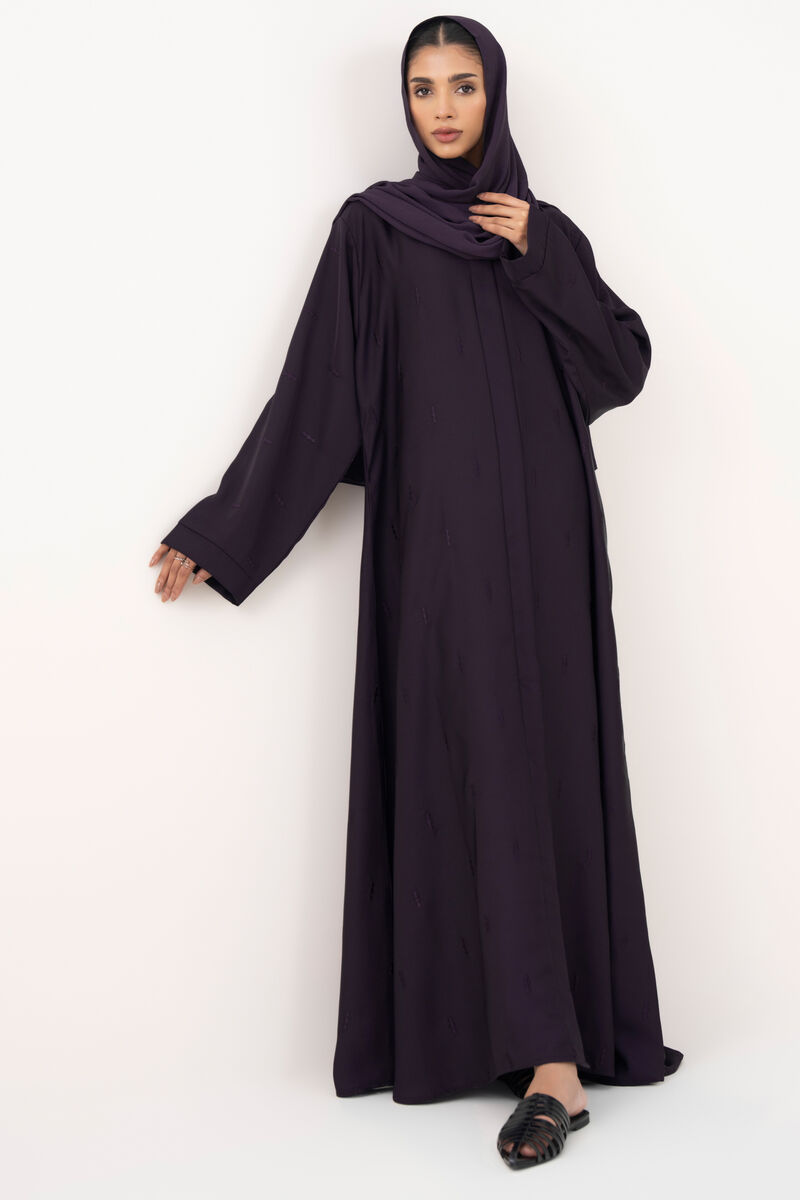 Embroidered Abaya Set