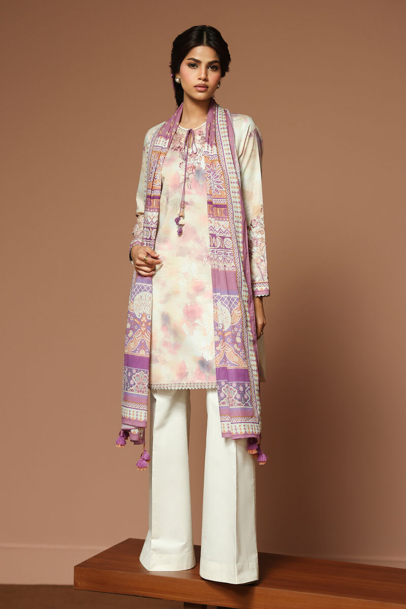 3 Piece - Embroidered Lawn Suit