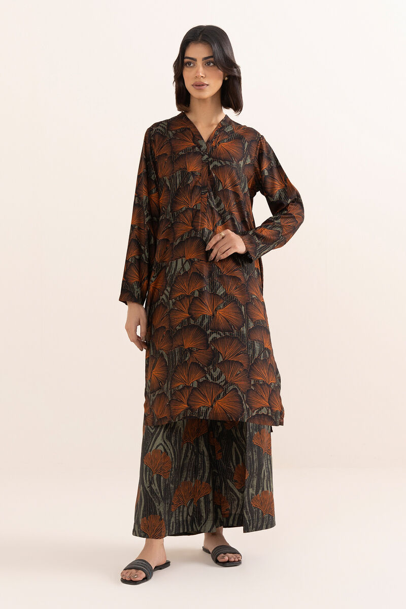 Printed Arabic Lawn Shirt