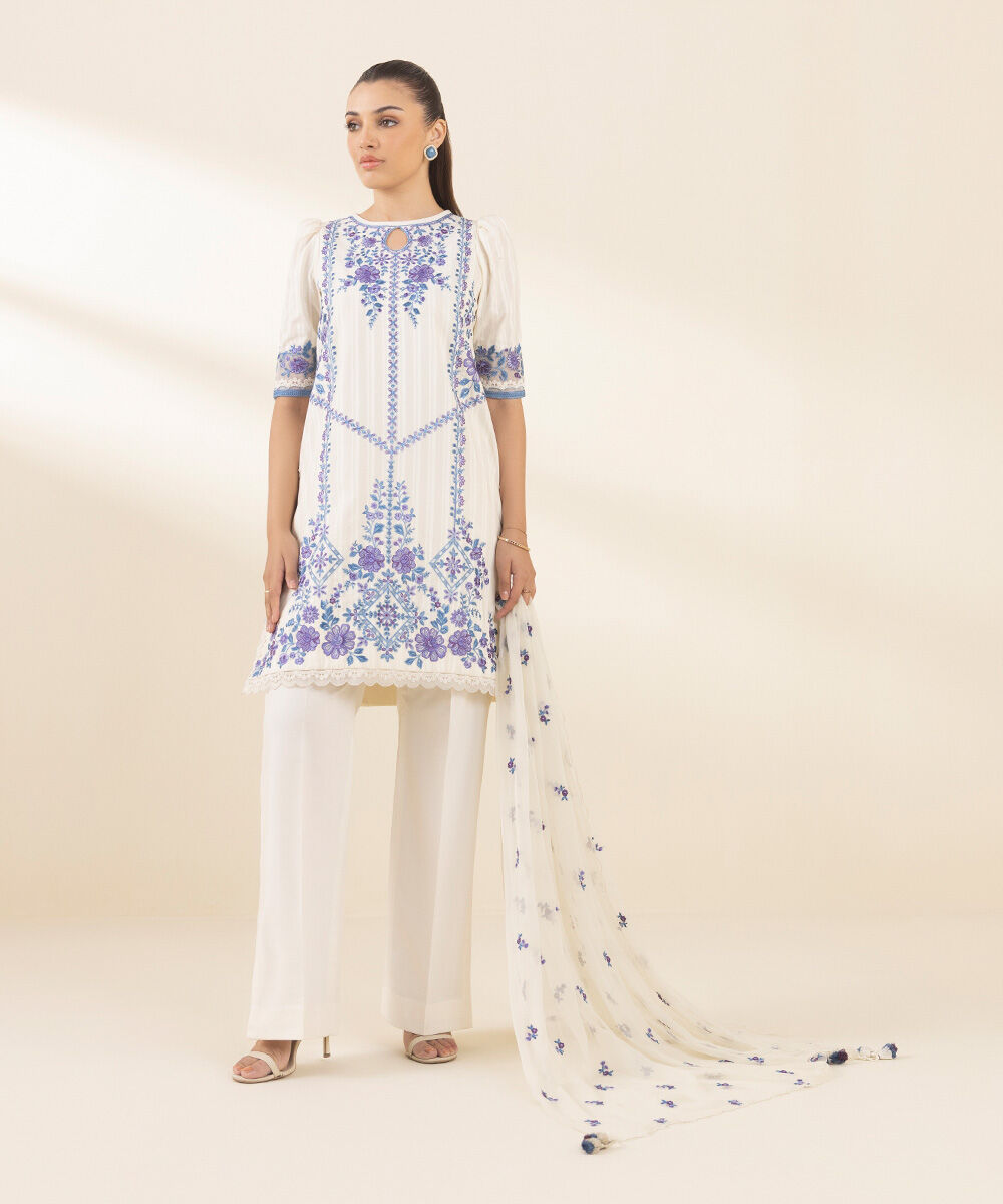 U3PEDF25V225 Unstitched 3 PC U3PEDF25V225