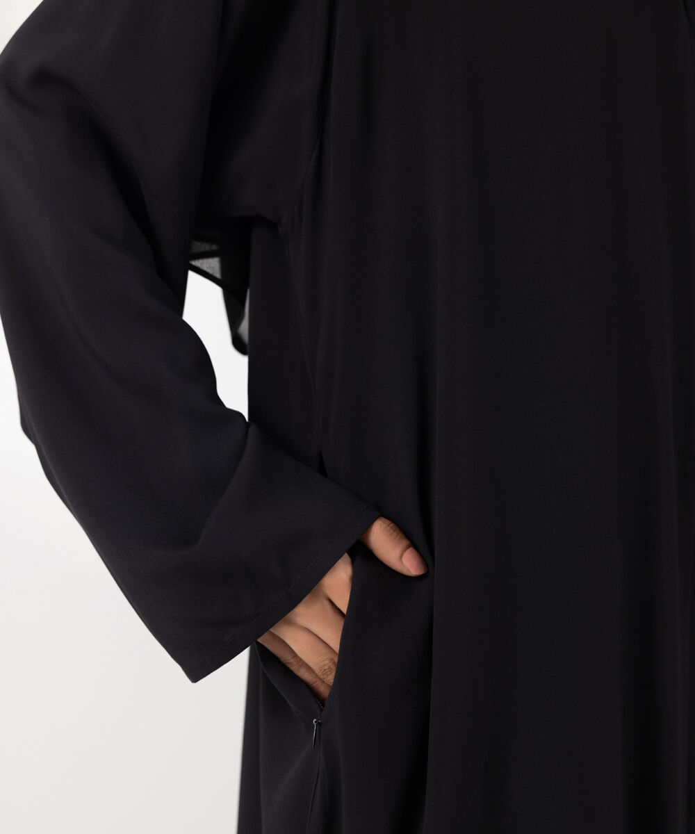 ABBAYA25V302 Black  Abaya ABBAYA25V302 i