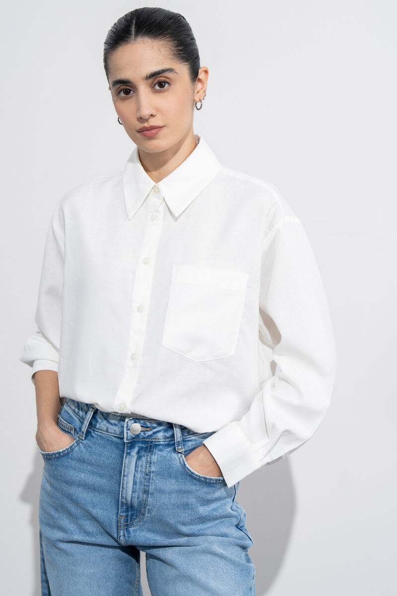 Loose-Fit Oxford Shirt