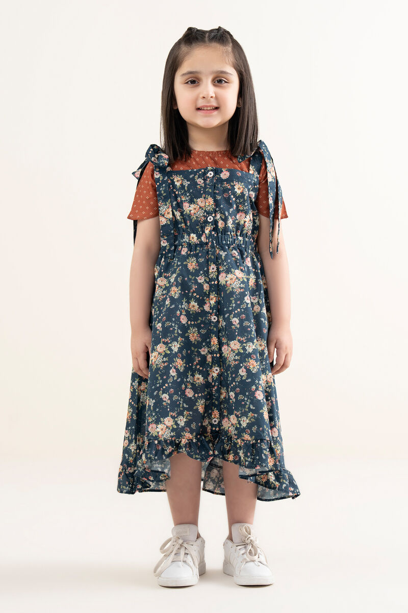 Printed Camric Dress