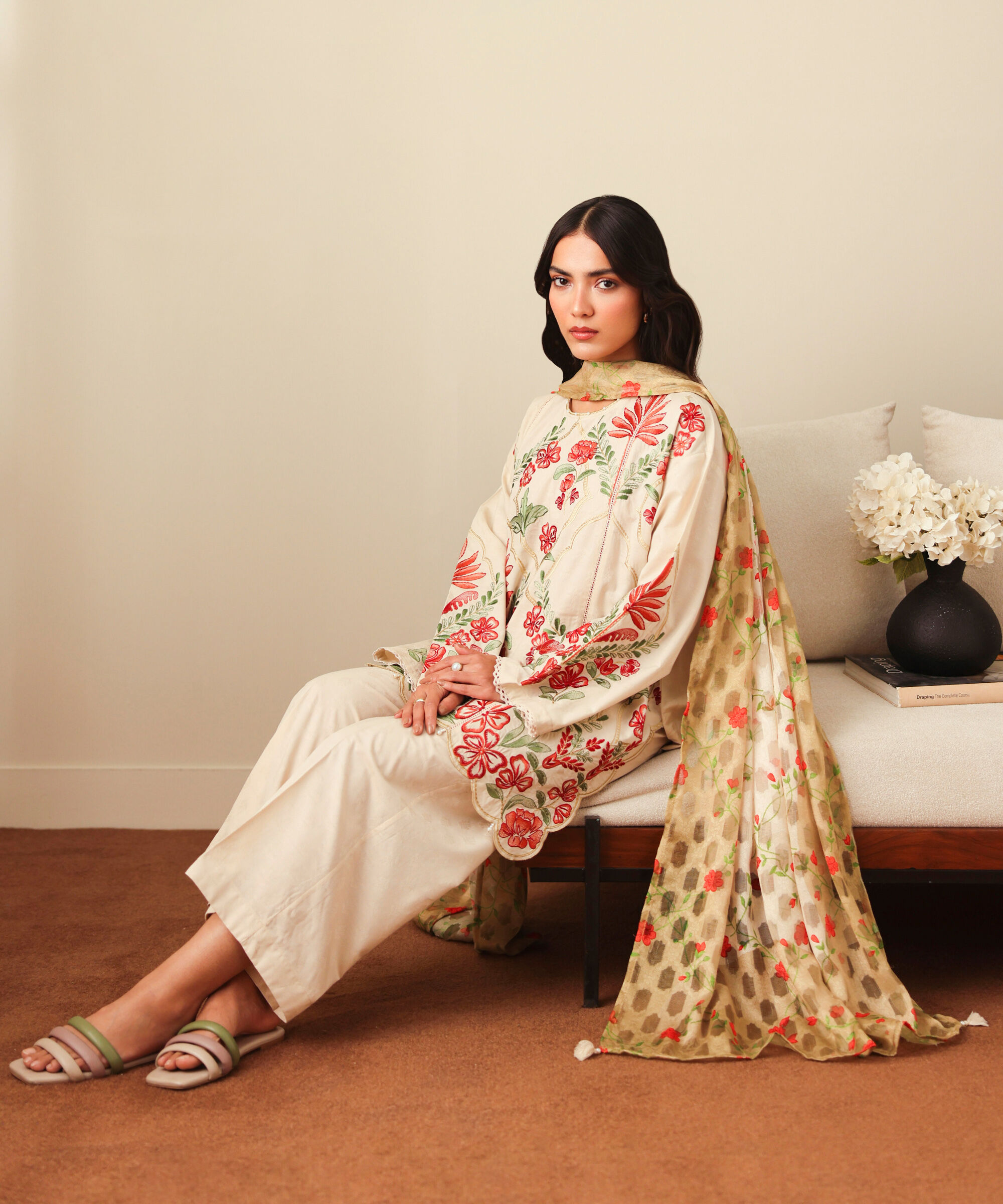 Printed Dupatta PES26WMV319D