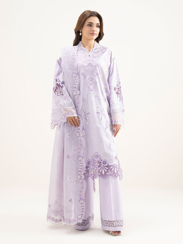 3 Piece - Embroidered Lawn Suit