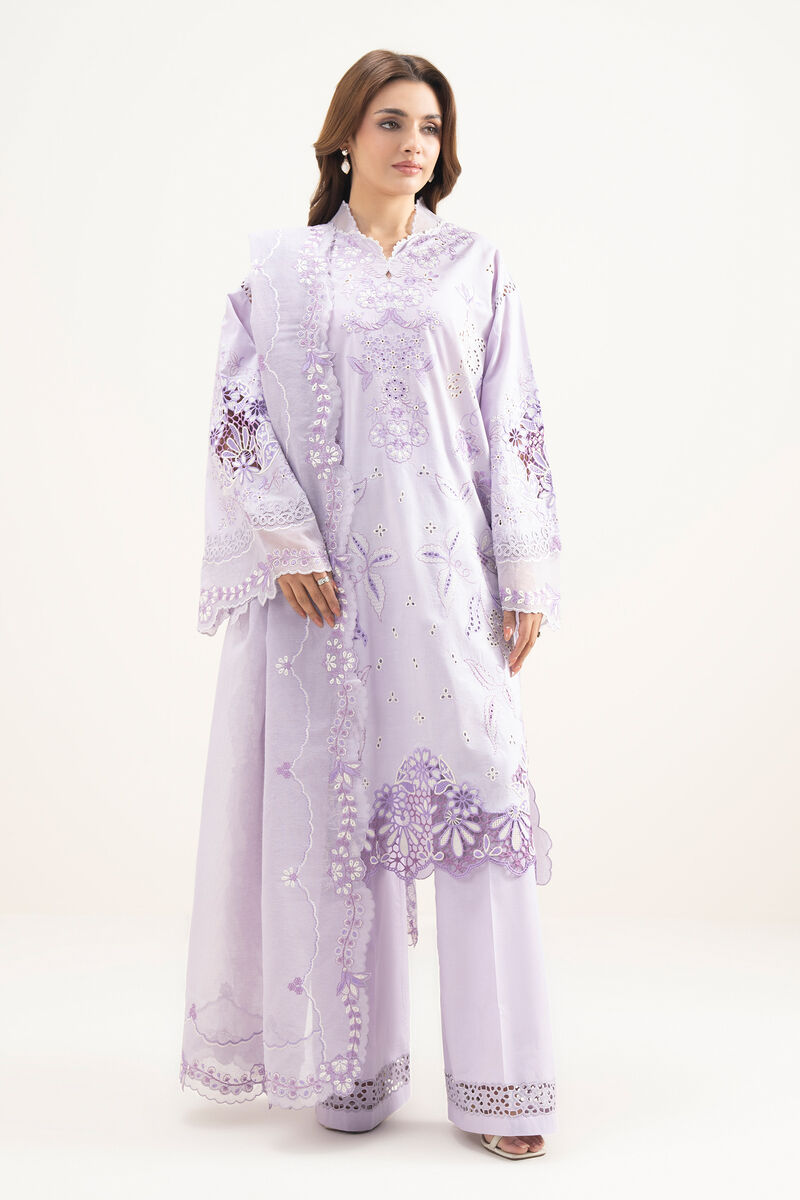 3 Piece - Embroidered Lawn Suit