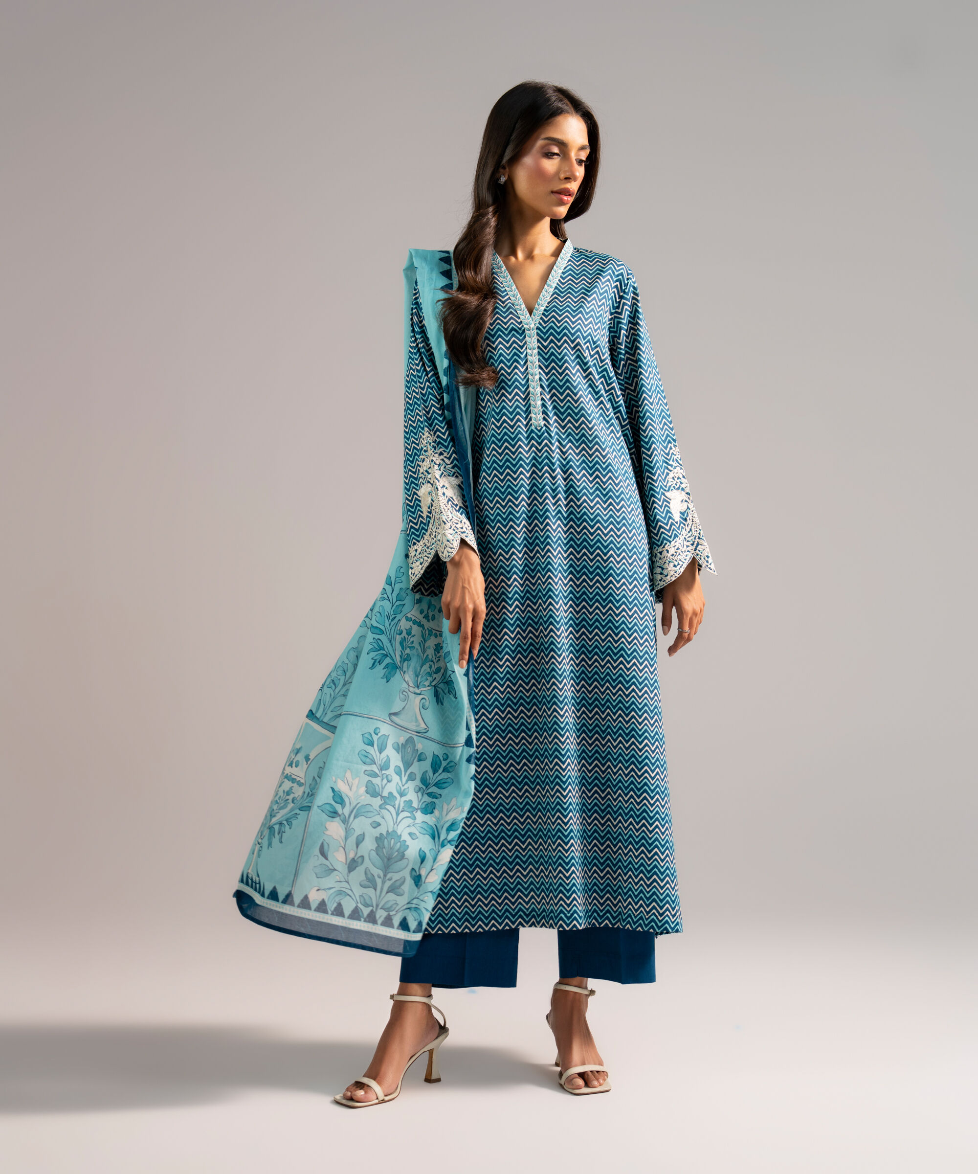 Printed Dupatta PBS26CMV628D