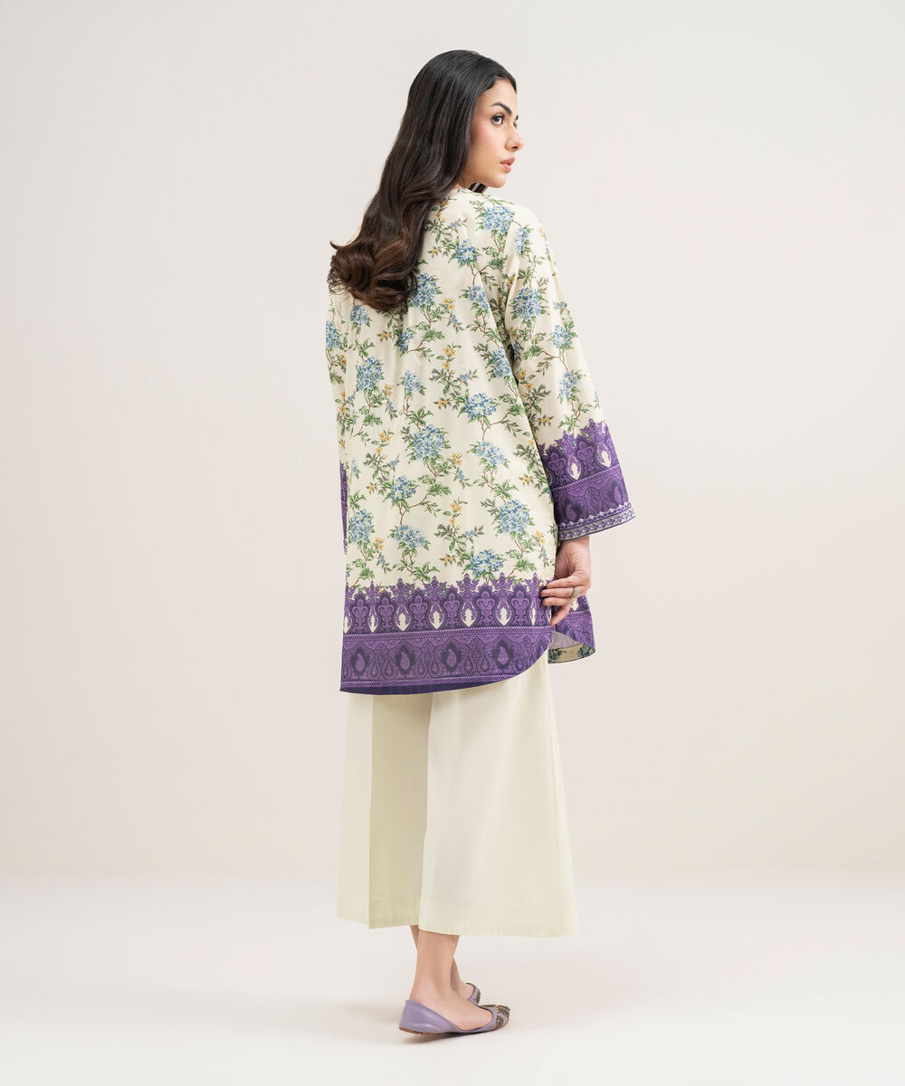 Women's RTW Lawn Embroidered Multi Straight Shirt