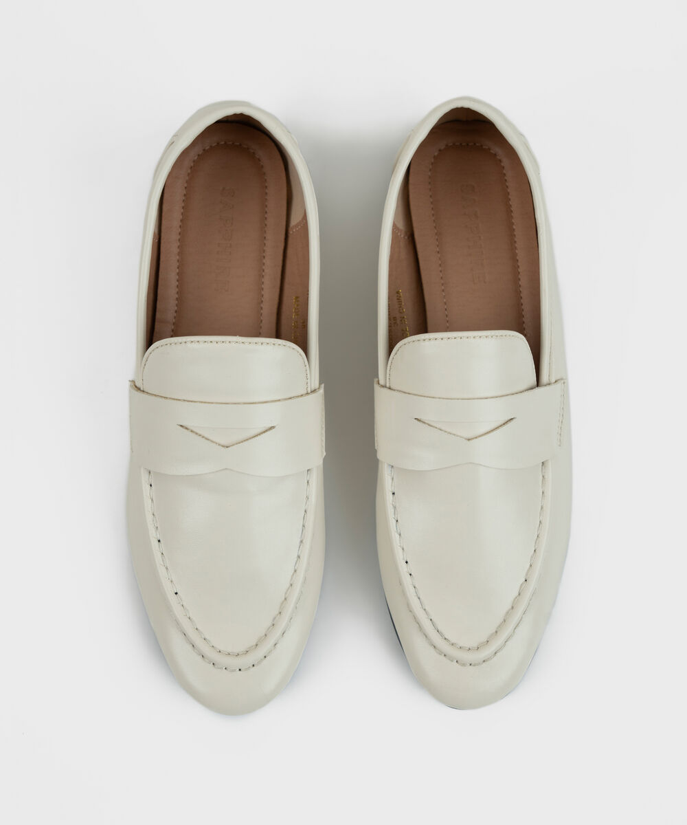 Women's Off White Loafers