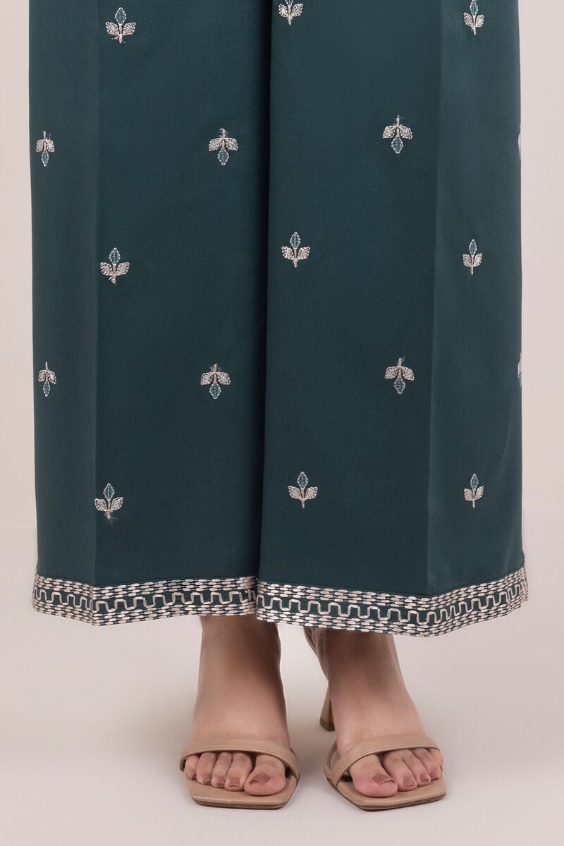 Embroidered Viscose Marina Culottes