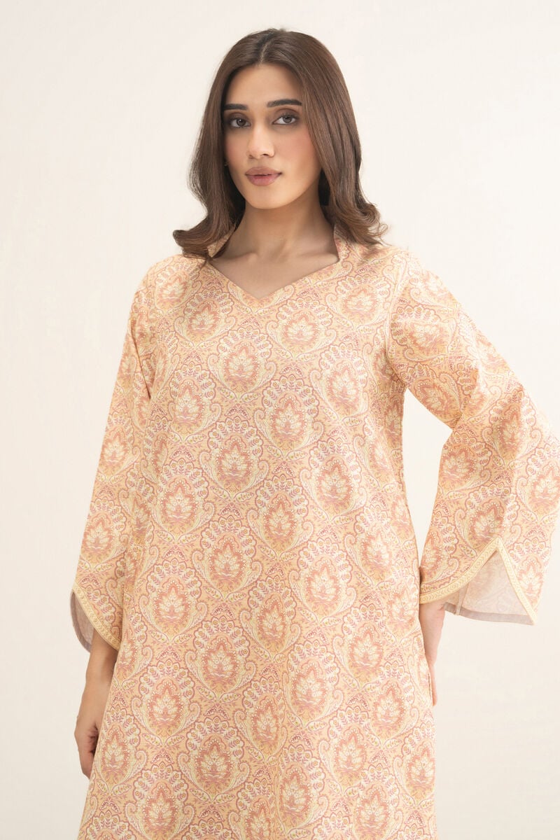 2 Piece - Printed Cross Hatch Viscose Suit