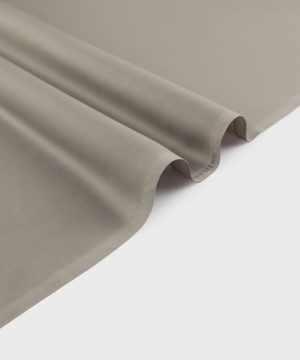 Men's Unstitched Two-Piece Premium Cotton Satin Mauve Suit.