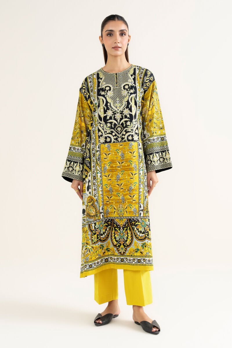 Embroidered Linen Viscose Shirt