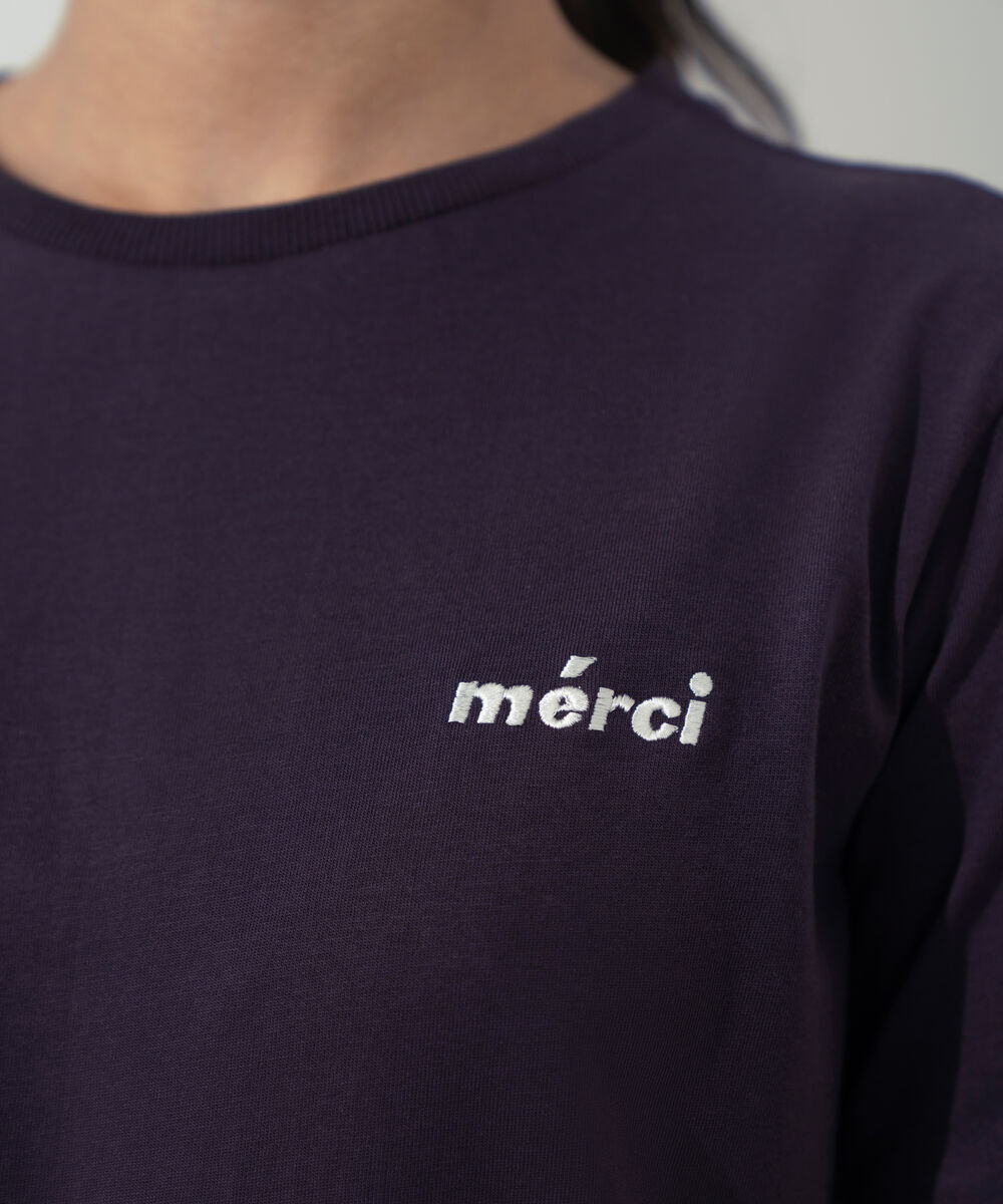 Women's Western Wear Purple Graphic Print T-Shirt