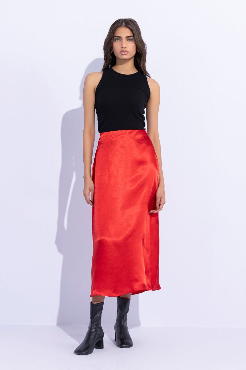 Satin Skirt