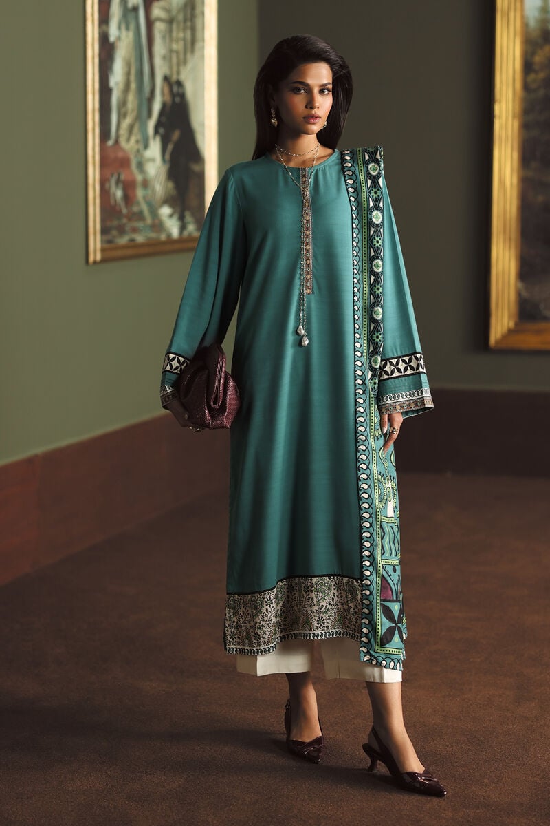 Solid Arabic Khaddar Shirt