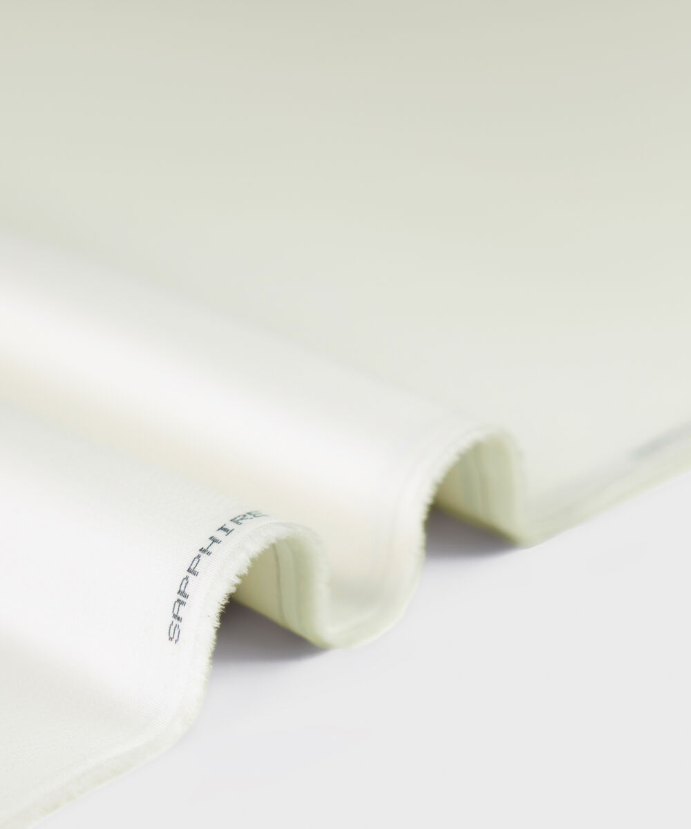 Men's Unstitched ash white premium cotton dobby Suit