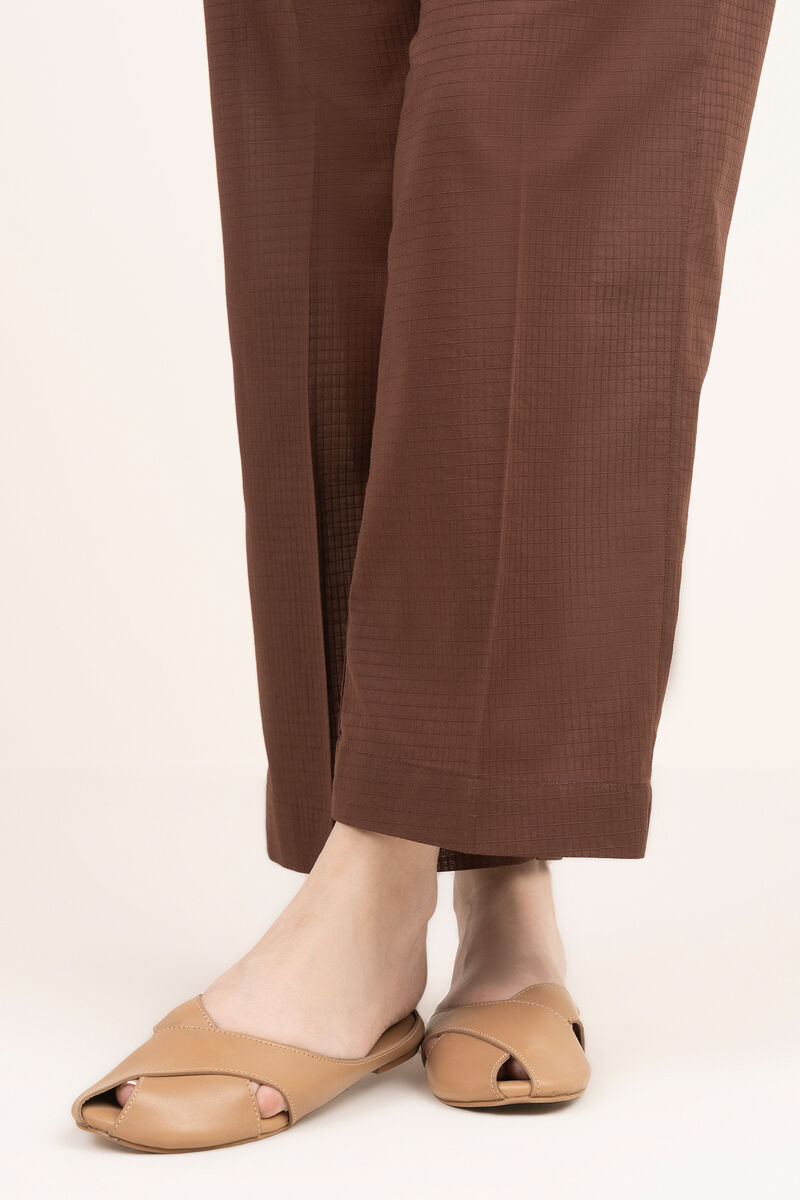 Cotton Straight Pants