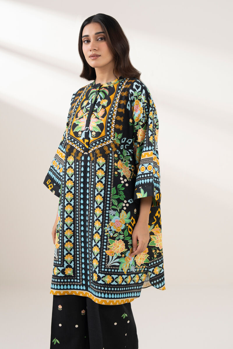 Printed Light Khaddar Shirt