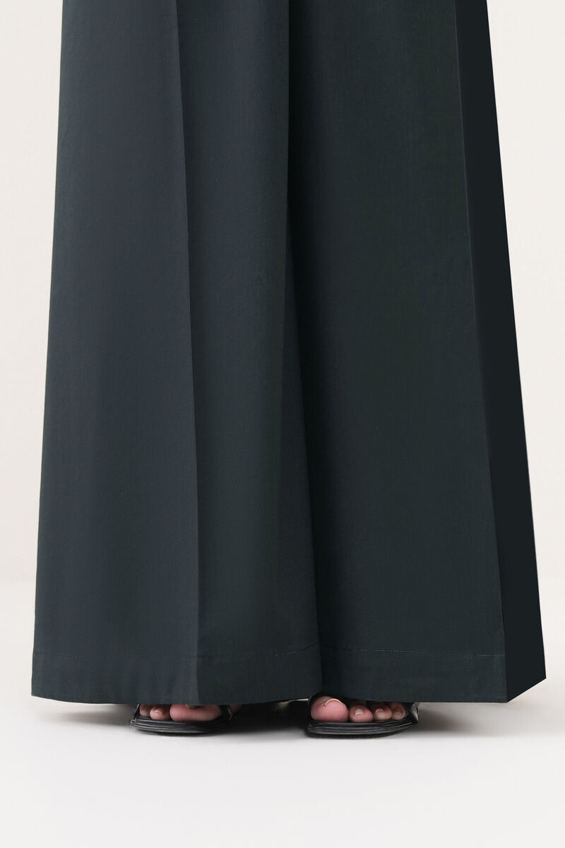 Cotton Viscose Flared Pants