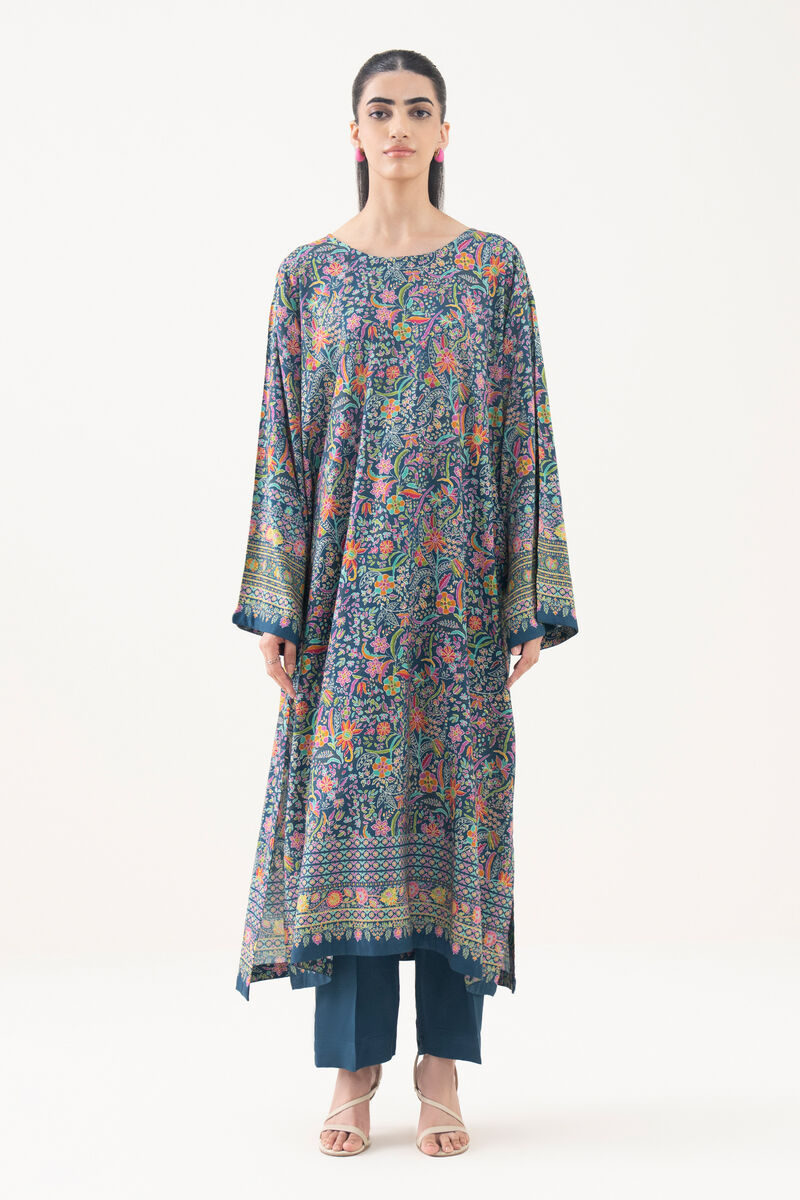 Printed Viscose Linen Shirt