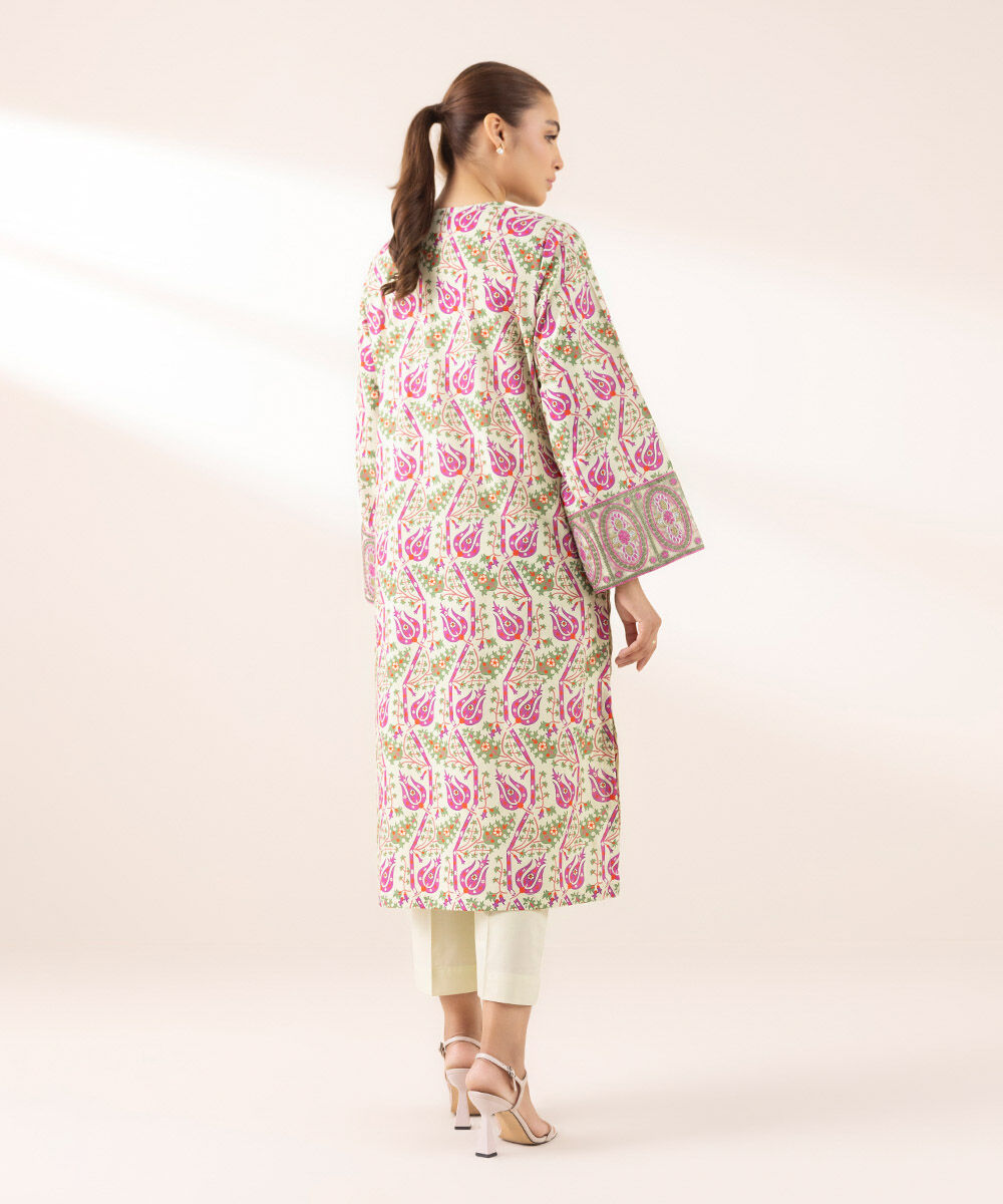 Woman - Multi Printed Cambric Shirt