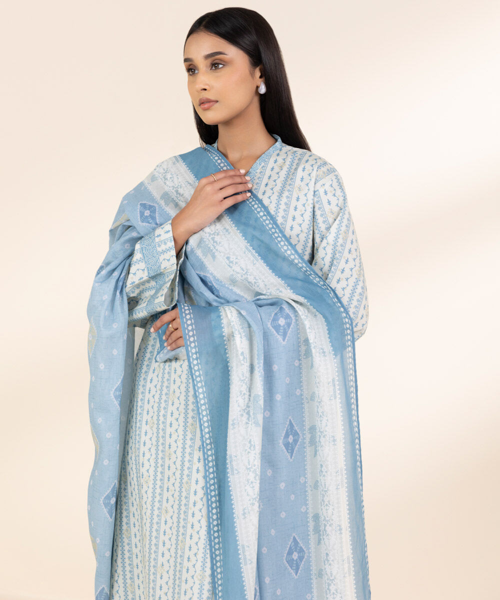 U3PEDY25V313 Unstitched 3 PC U3PEDY25V313