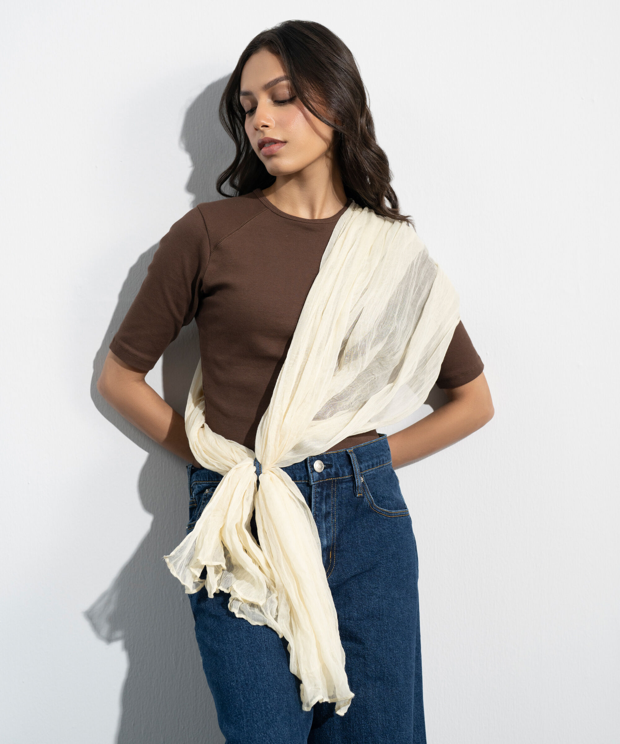Textured Scarf WSCF26V10015