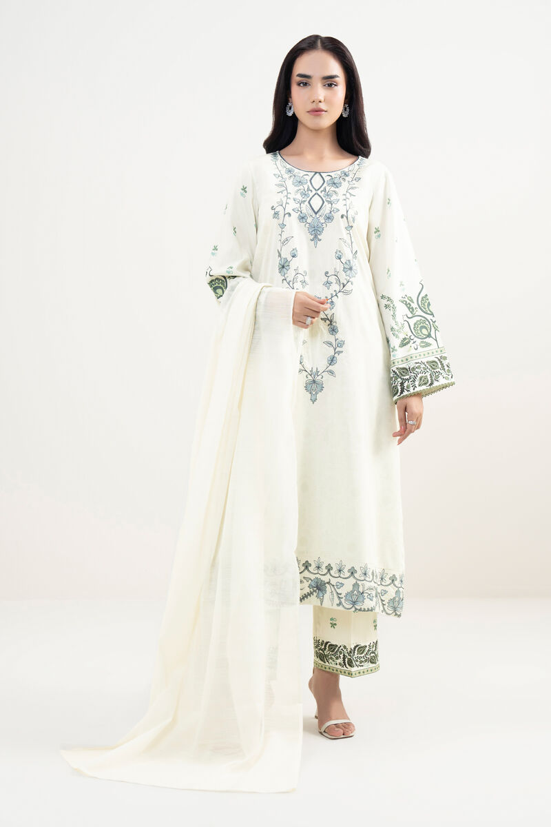 Solid Manaar Dupatta