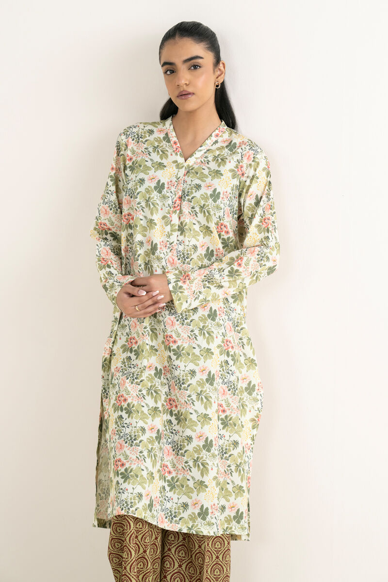 Printed Cotton Viscose Shirt