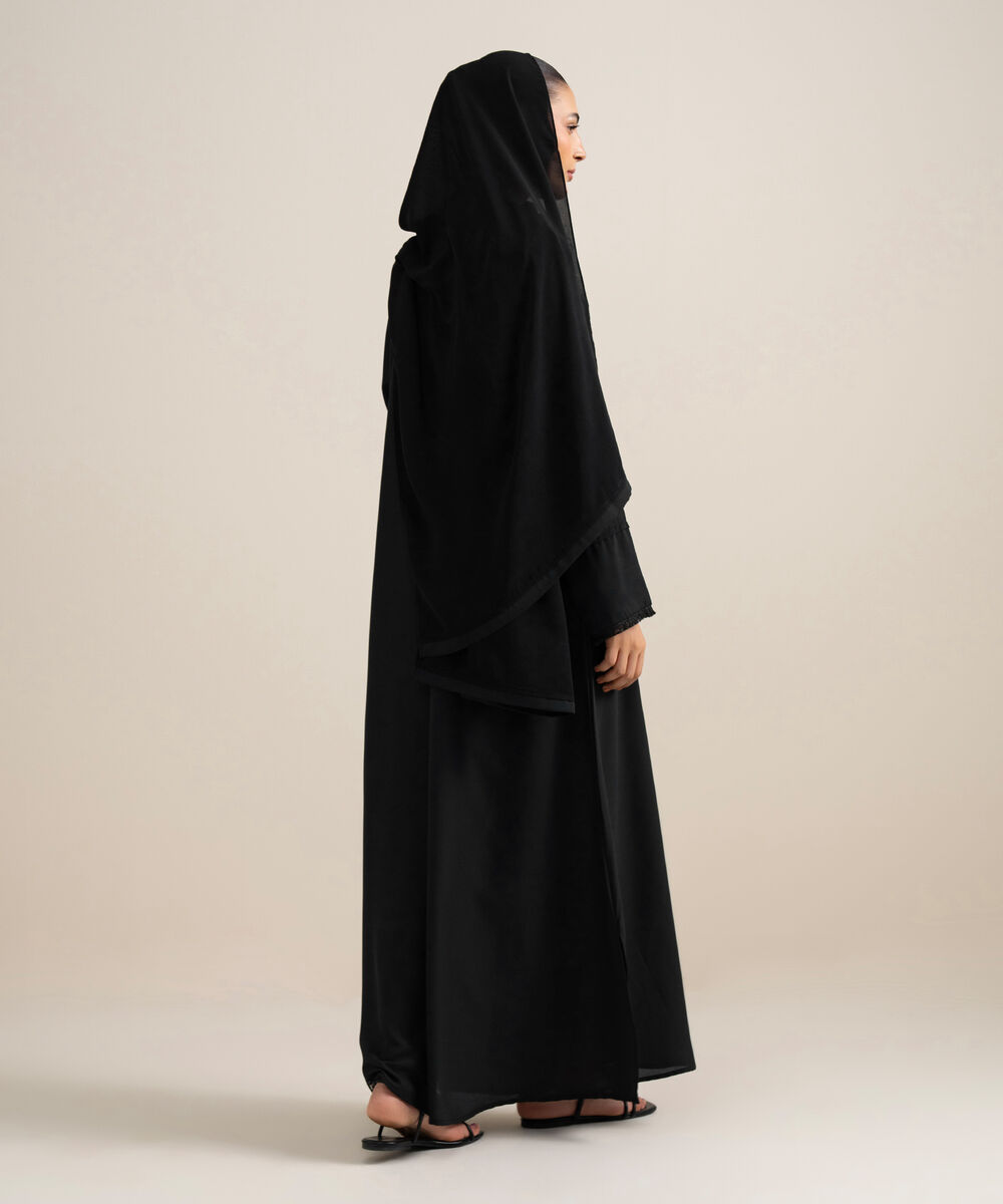 Women's Black Regular Abaya
