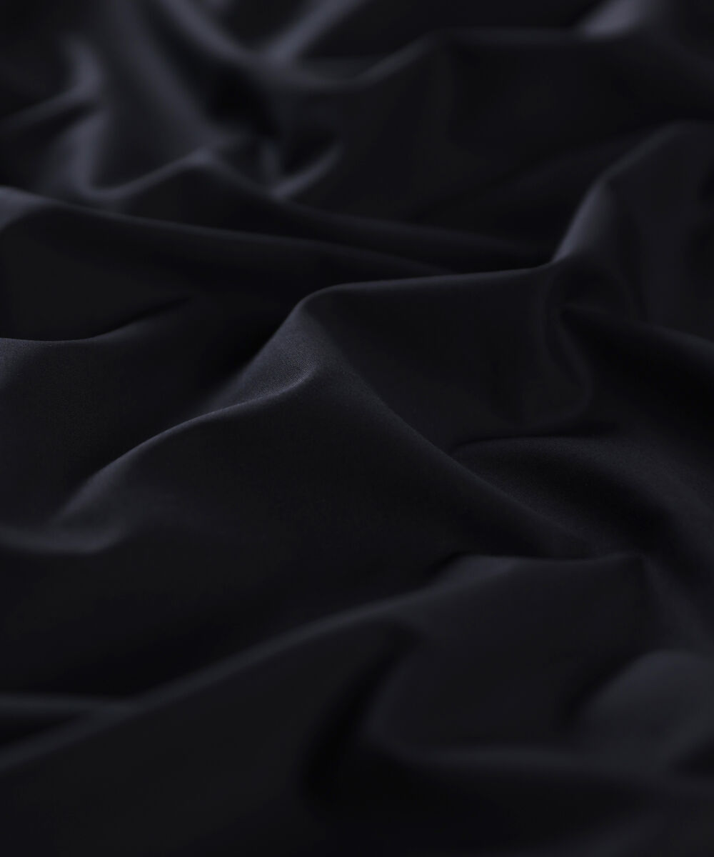 Men Unstitched Cotton Black Full Suit Fabric