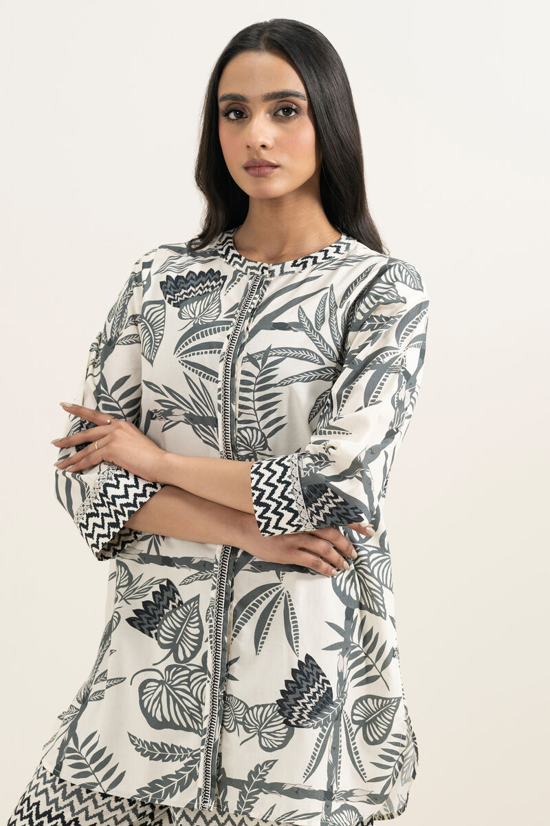 Embroidered Cambric Shirt