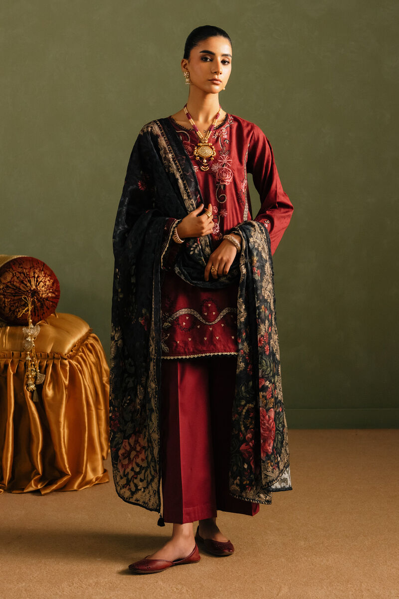 Printed Jacquard Dupatta