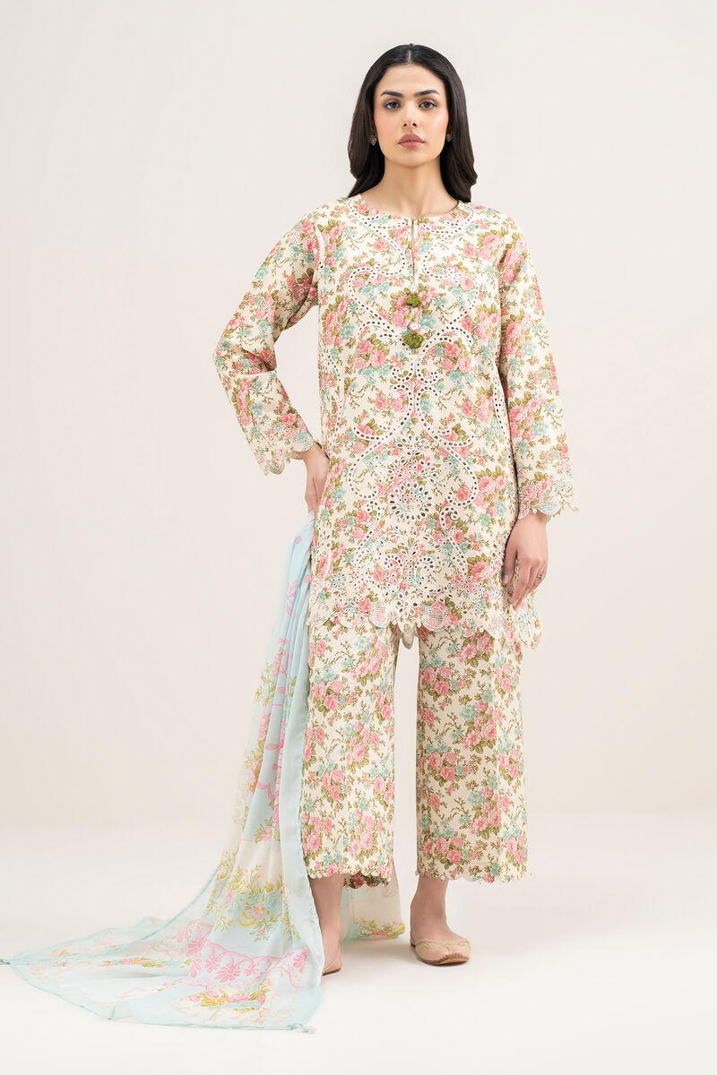 Printed Silk Dupatta