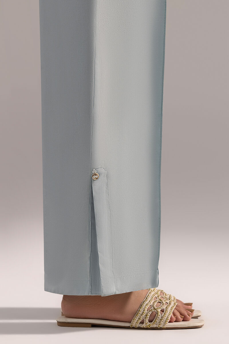 Solid Cambric Straight Pants