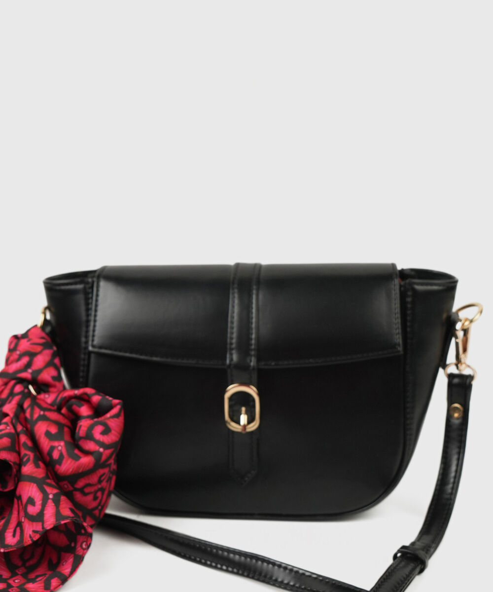 Women's Black Cross Body Bag