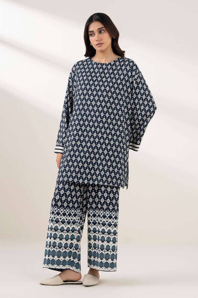 Printed Viscose Linen Shirt