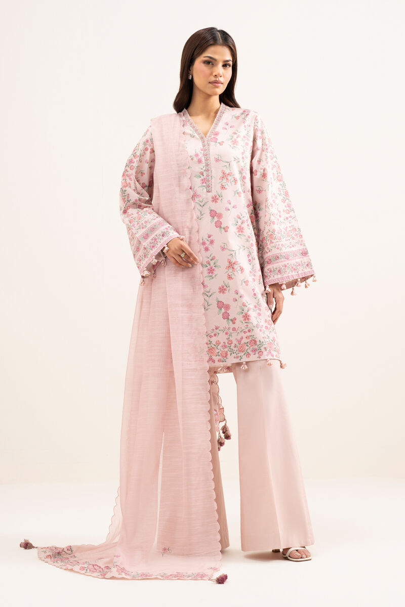 3 Piece - Embroidered Lawn Suit