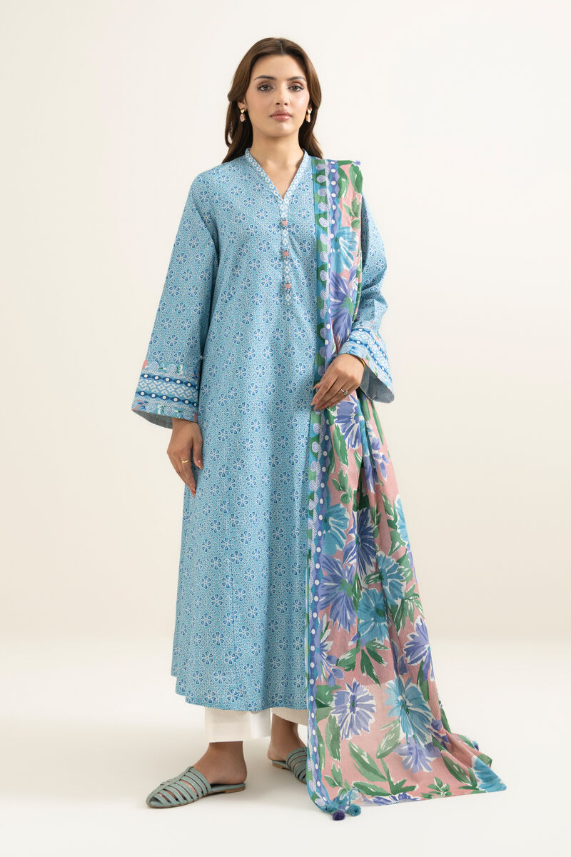 2 Piece - Printed Lawn Suit
