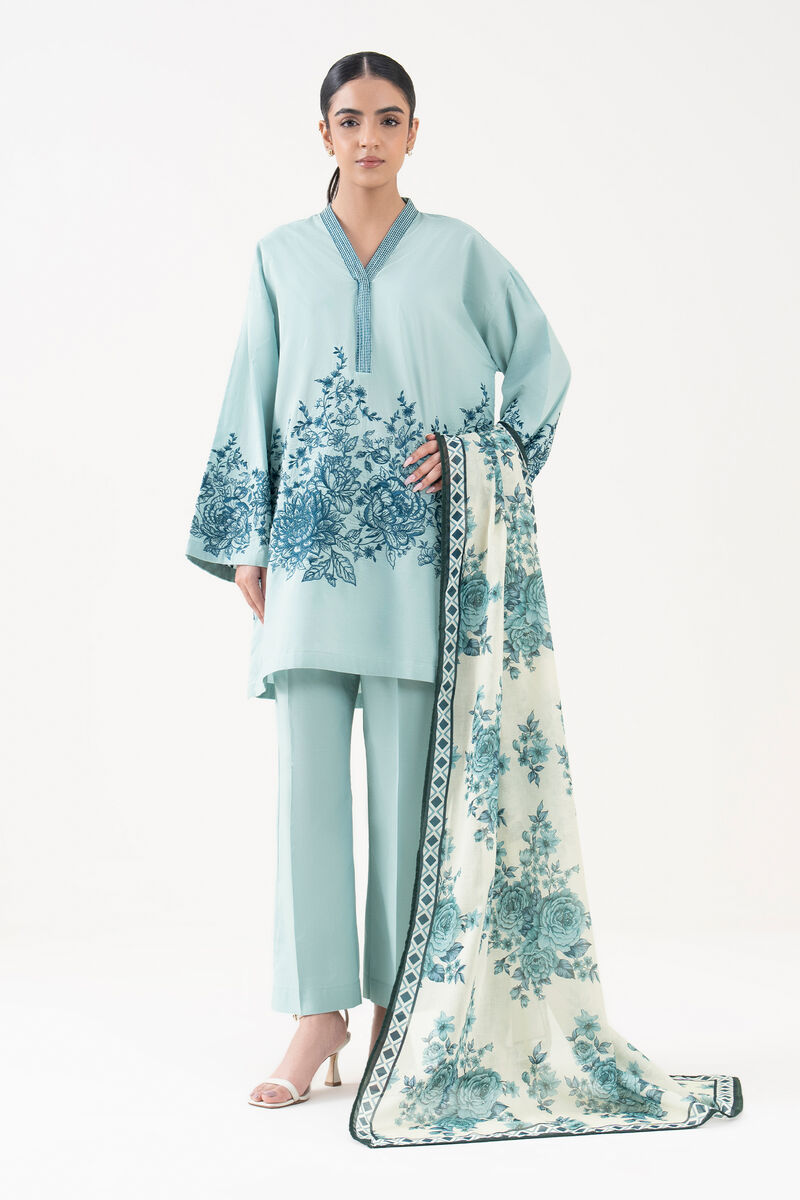 Printed Voile Dupatta