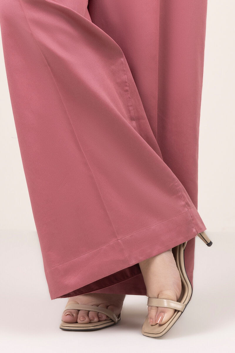 Solid Cambric Flared Pants